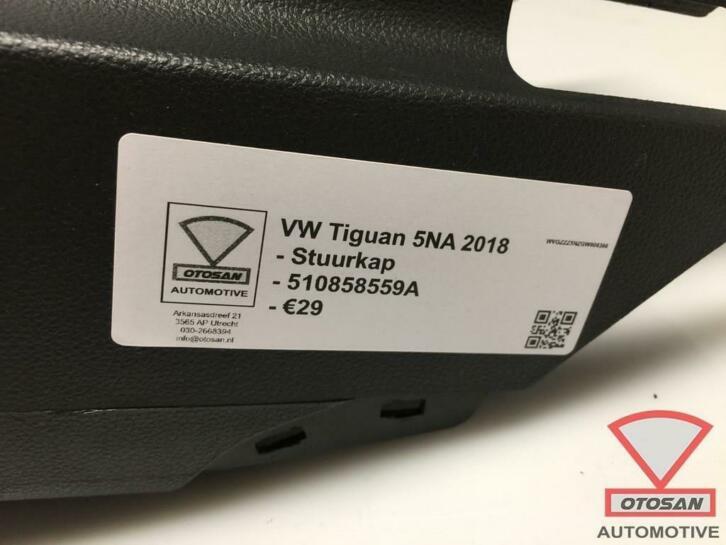 vw tiguan 5na 2018 stuurkap 510858559a, Auto-onderdelen, Interieur en Bekleding, Gebruikt, Volkswagen, Volkswagen AG, Berliner Ring 2
38440  Wolfsburg, DE