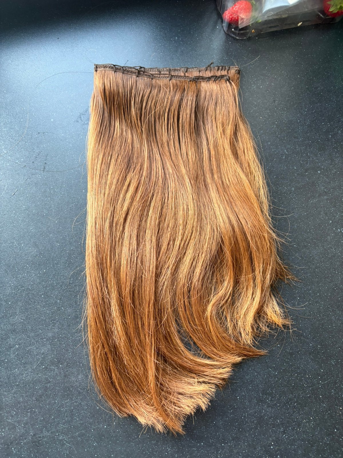 Humano hair extensions, Sieraden, Tassen en Uiterlijk, Uiterlijk | Haarverzorging, Ophalen of Verzenden, Zo goed als nieuw, Pruik of Haarverlenging