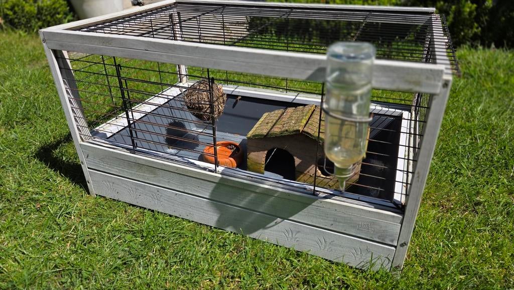 Konijnen/Cavia bak., Hok, Cavia, Ophalen, Minder dan 60 cm