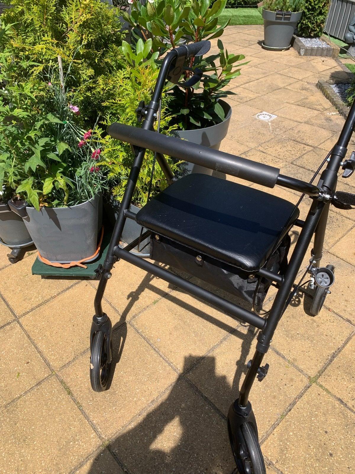 Inklapbare rollator, Diversen, Rollators, Ophalen, Opvouwbaar, Zo goed als nieuw