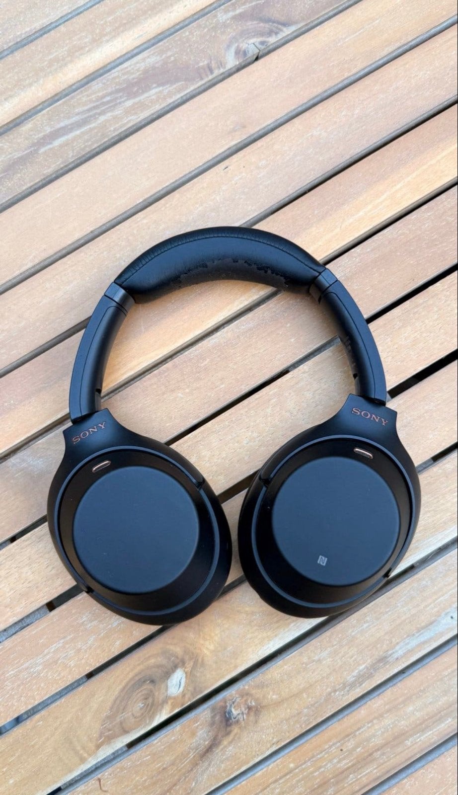 Sony WH-1000XM3 Noise Cancelling Koptelefoon + Case, Ophalen, Gebruikt, Bluetooth, Zwart