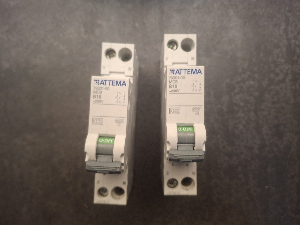 ATTEMA installatieautomaat B16 (prijs per stuk), Nieuw, Ophalen of Verzenden, Attema, Schakelaar