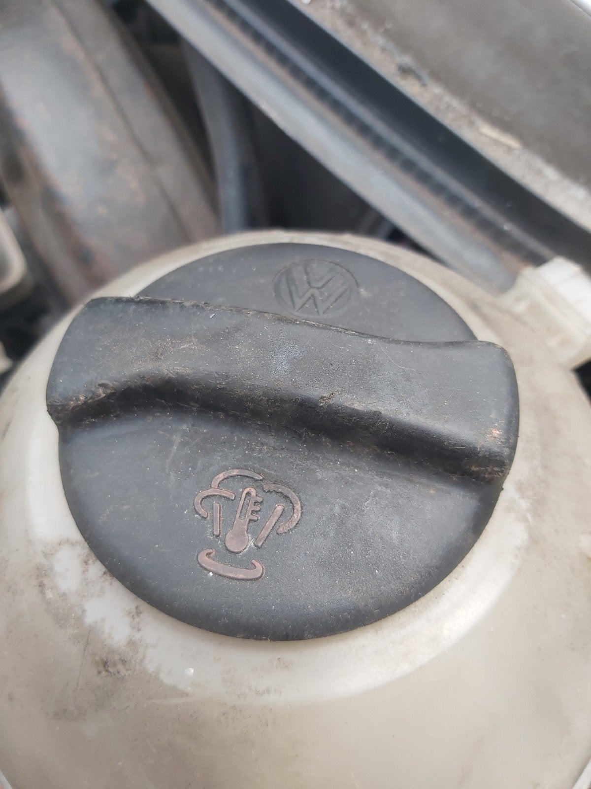 Volkswagen Koelvloeistof Reservoir met Dop, Ophalen of Verzenden, Gebruikt, Volkswagen