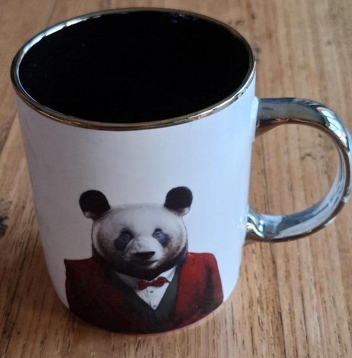 Grote Panda mok, dieren mok, Verzamelen, Dierenverzamelingen, Ophalen of Verzenden, Gebruikt, Overige soorten, Overige typen