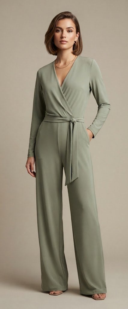 jumpsuit Anna /travel, Maat 46/48 (XL) of groter, Zo goed als nieuw, Groen, Anna