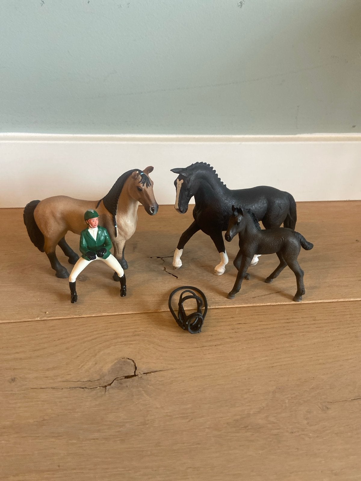 Schleich paarden en ruiter - Zo goed als nieuw, Ophalen of Verzenden, Zo goed als nieuw