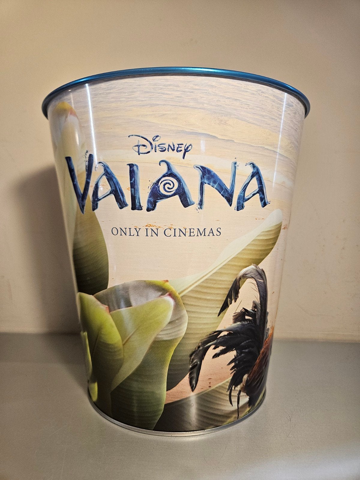 Vaiana / Moana popcorn bucket, Verzamelen, Verzenden, Overige figuren, Zo goed als nieuw, Overige typen