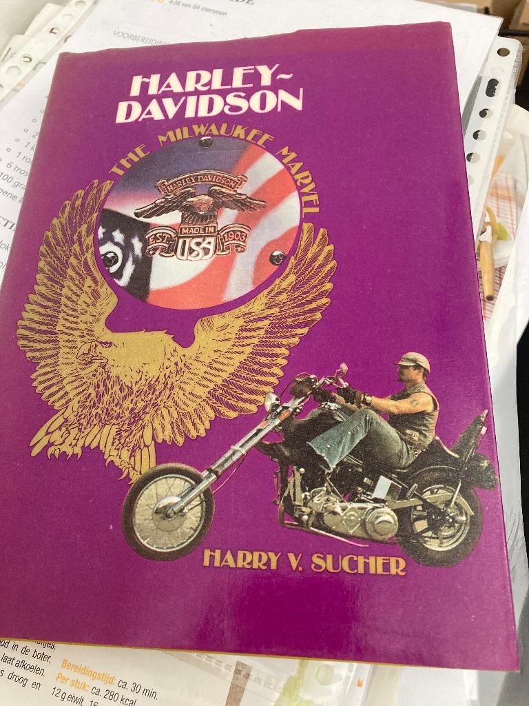 harley davidson the milwaukee marvel, Ophalen of Verzenden, Gebruikt