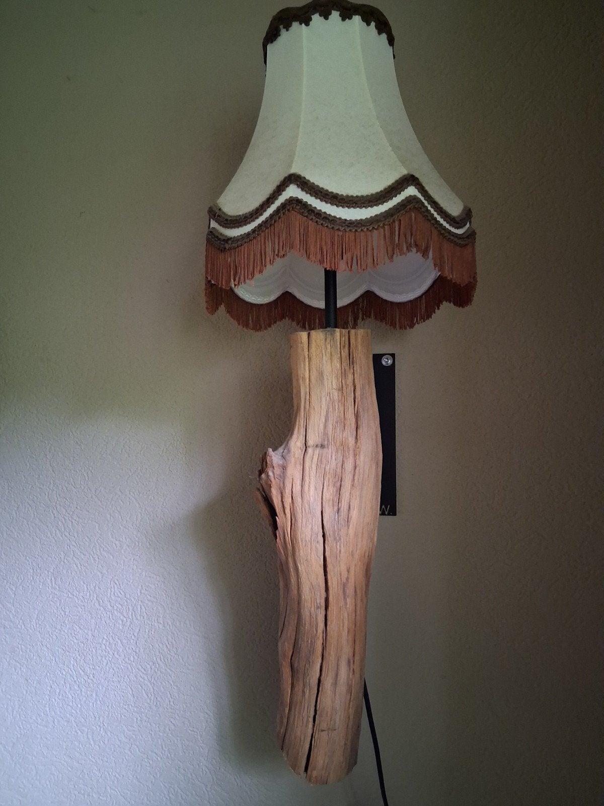 boomstam lamp, met beugel, Ophalen, Zo goed als nieuw