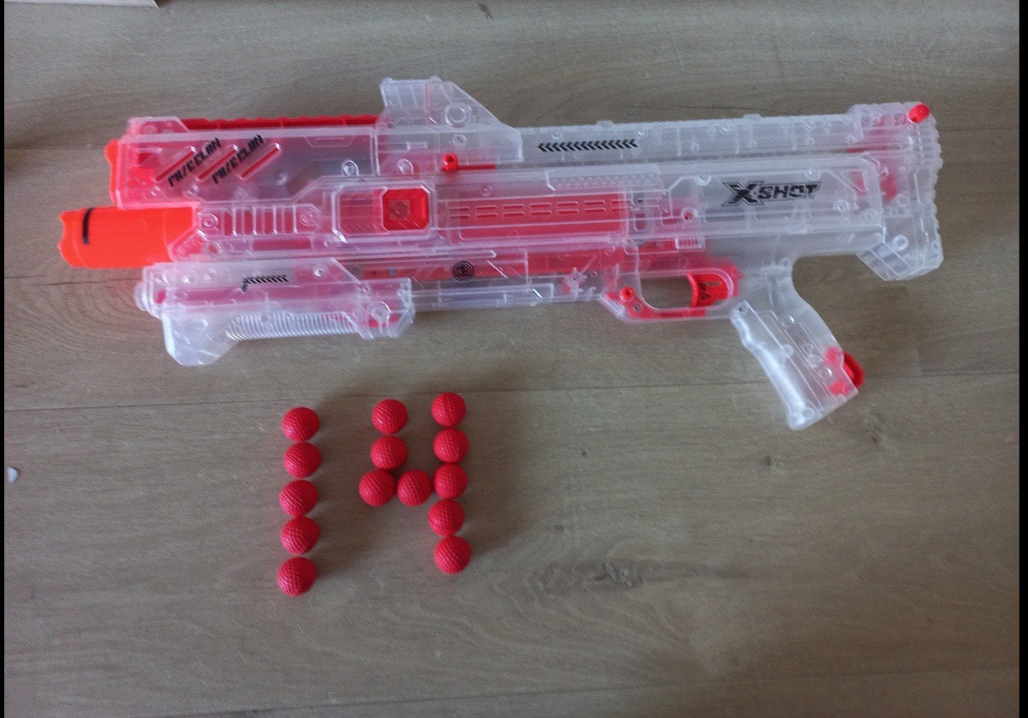 X-shot balletjes nerfgun, Ophalen, Zo goed als nieuw