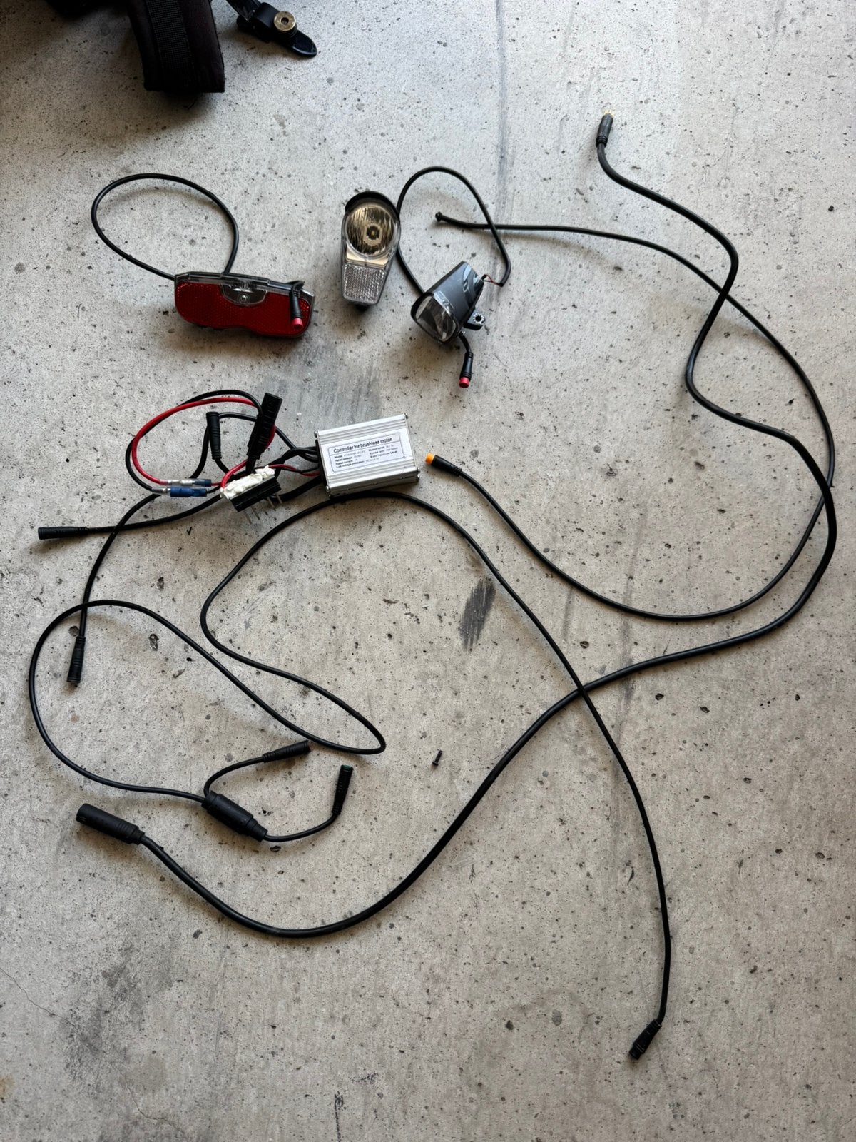 Sparta Batavus controller voorwielmotor onderdelen accu slee, Fietsen en Brommers, Ophalen of Verzenden, Zo goed als nieuw, Motor