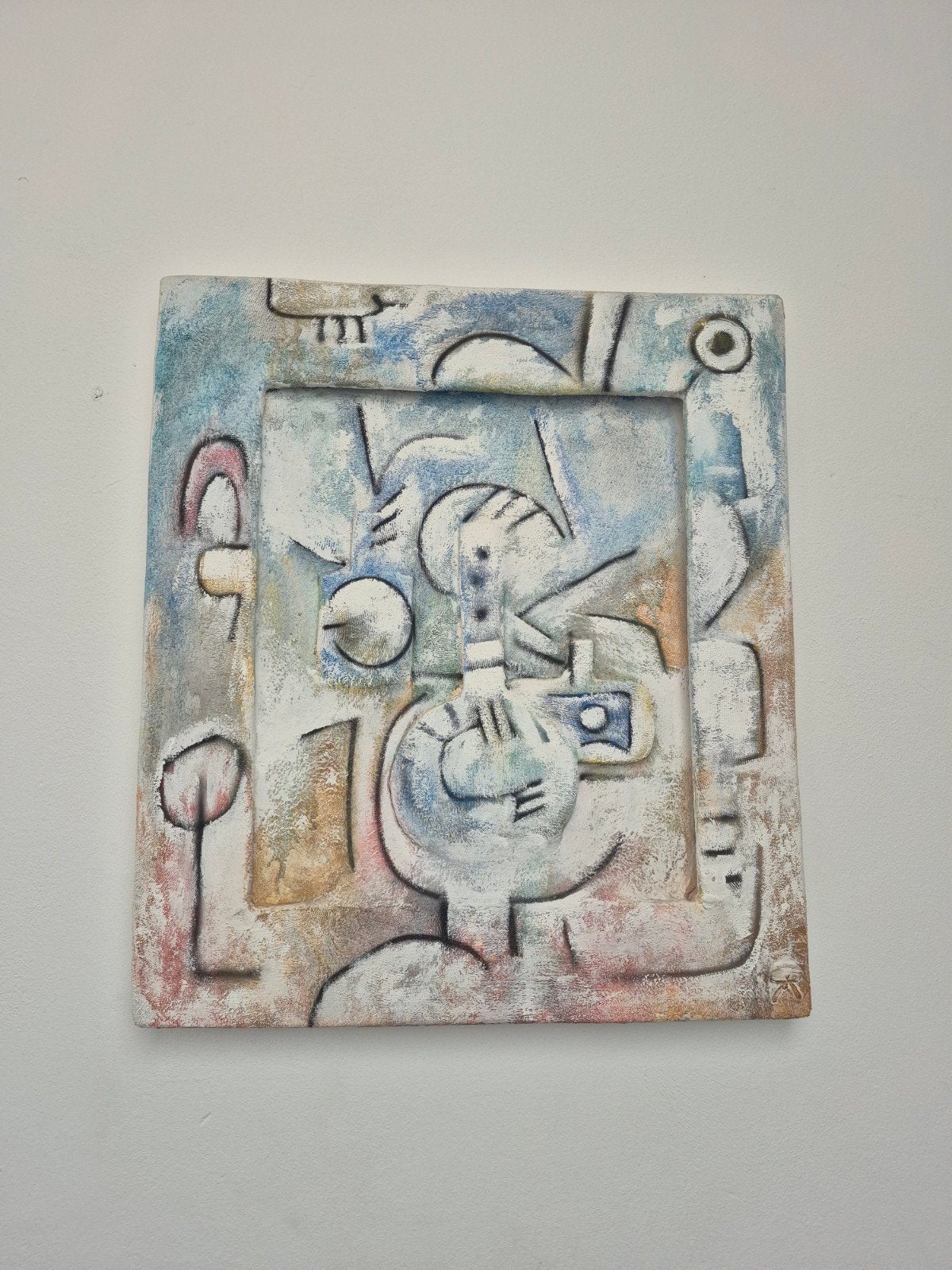Abstracte Wanddecoratie - Uniek Kunstwerk, Ophalen