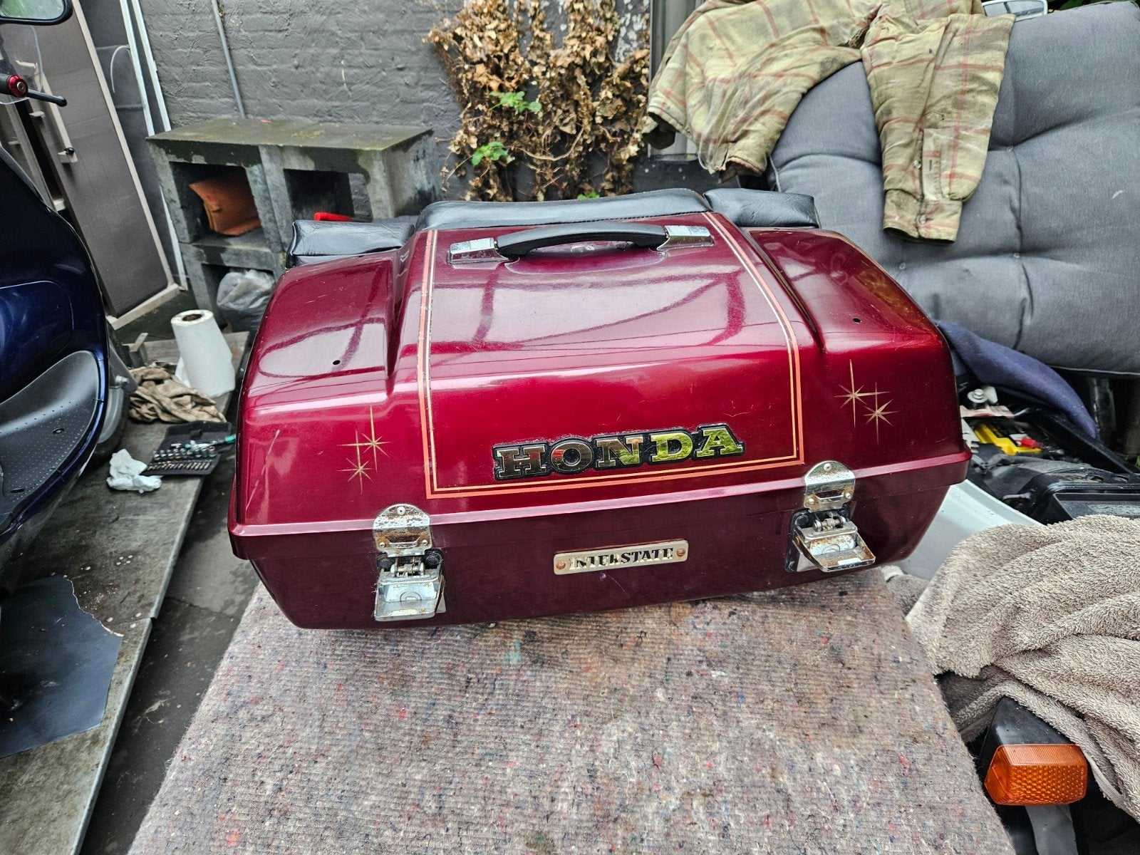 Topkoffer Honda Goldwing GL1100 Interstate, Ophalen of Verzenden, Gebruikt