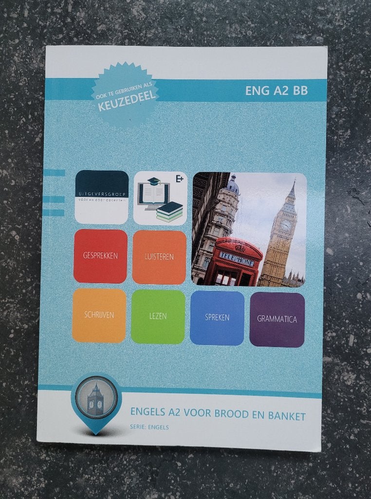 Engels A2 BB Brood en Banket MBO ook als keuzedeel gebruiken, Boeken, Engels, OVD Educatieve Uitgeverij, Ophalen of Verzenden