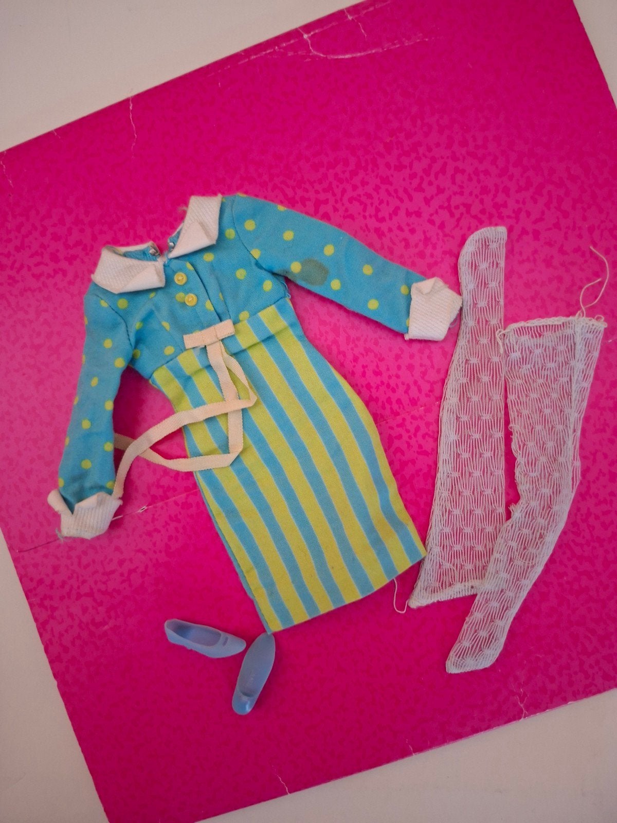 vintage barbie francie its a date 1966 mattel speelgoed, Verzamelen, Verzenden, Kleertjes