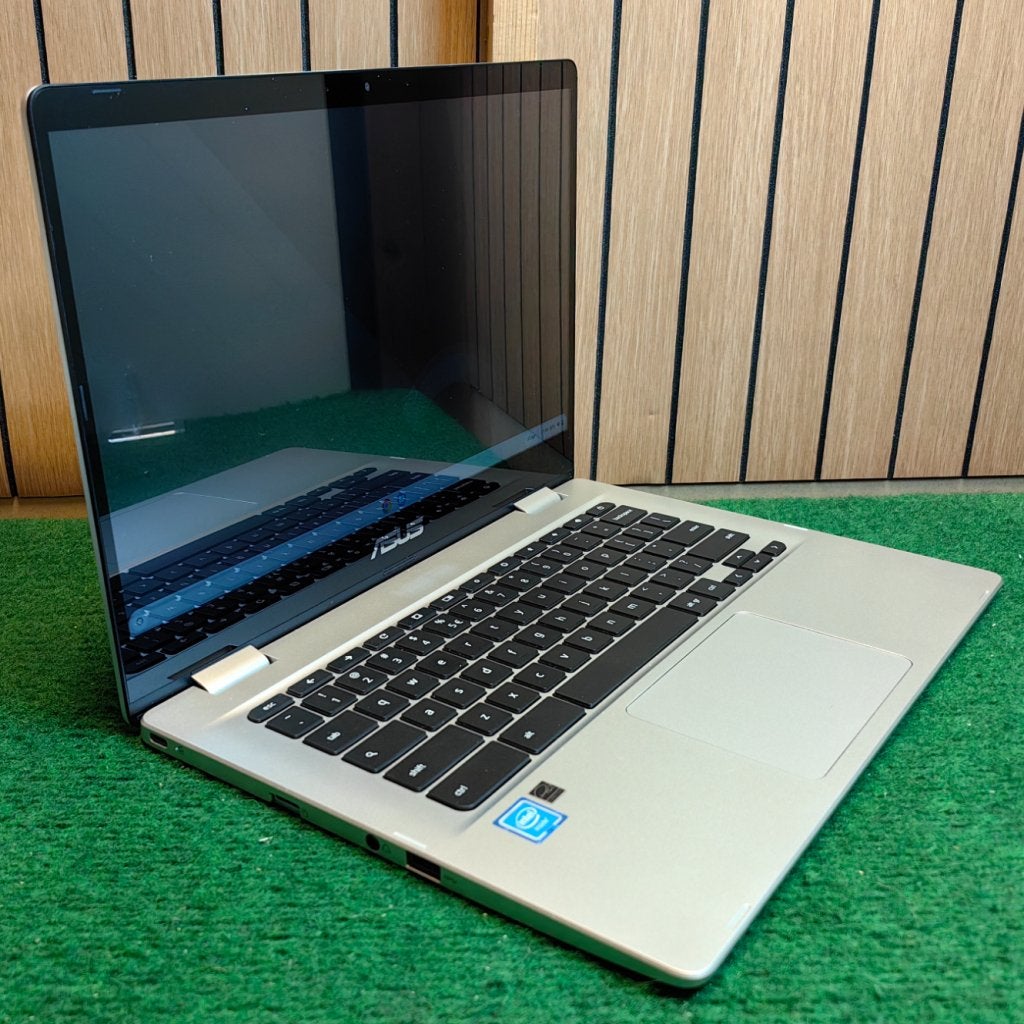 ASUS C423N Chromebook Intel Celeron N3350 64GB, Computers en Software, Chromebooks, Asus, Zo goed als nieuw, Support@asus.com
