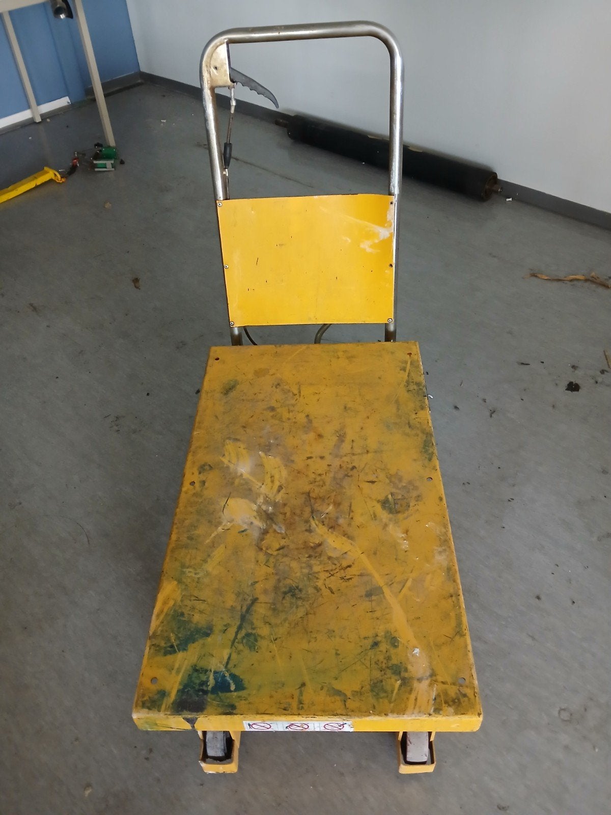 Heftafel 300 kilo, 100 liter of meer, Ophalen, Gebruikt, Overige typen