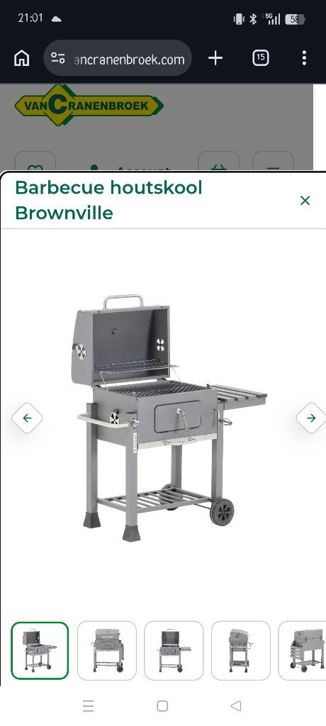 Bbq, Ophalen, Zo goed als nieuw