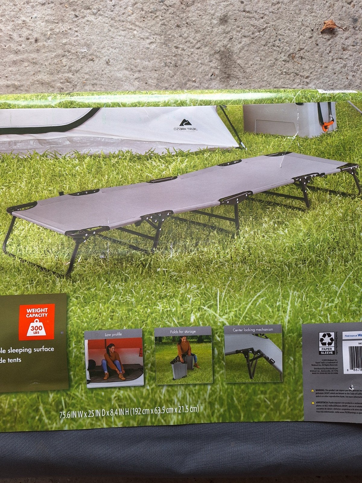 Compact opvouwbaar veldbed - ideaal voor kamperen, Ophalen, Nieuw