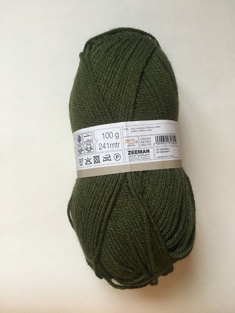 gezocht Zeeman Royal kleur 51 lot 50621 donkergroen, Ophalen of Verzenden, Breien of Haken, Wol of Garen