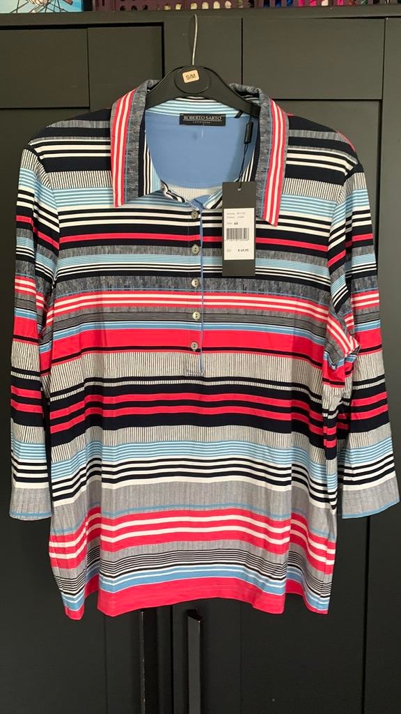 Roberto sarto shirt maat 46, Overige kleuren, Maat 46/48 (XL) of groter, Nieuw, Ophalen of Verzenden