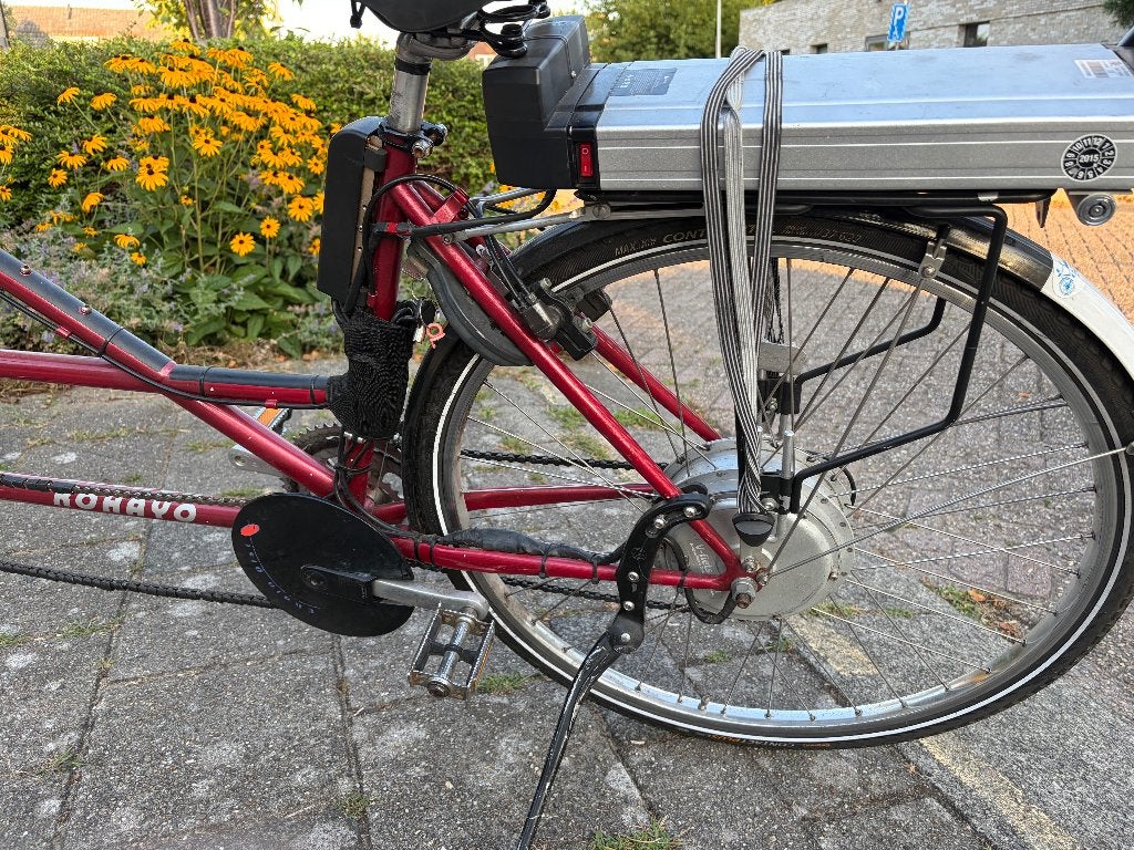 Tandem met elektrische aandrijving, Ophalen, Gebruikt, 61 cm of meer, 55 cm of meer