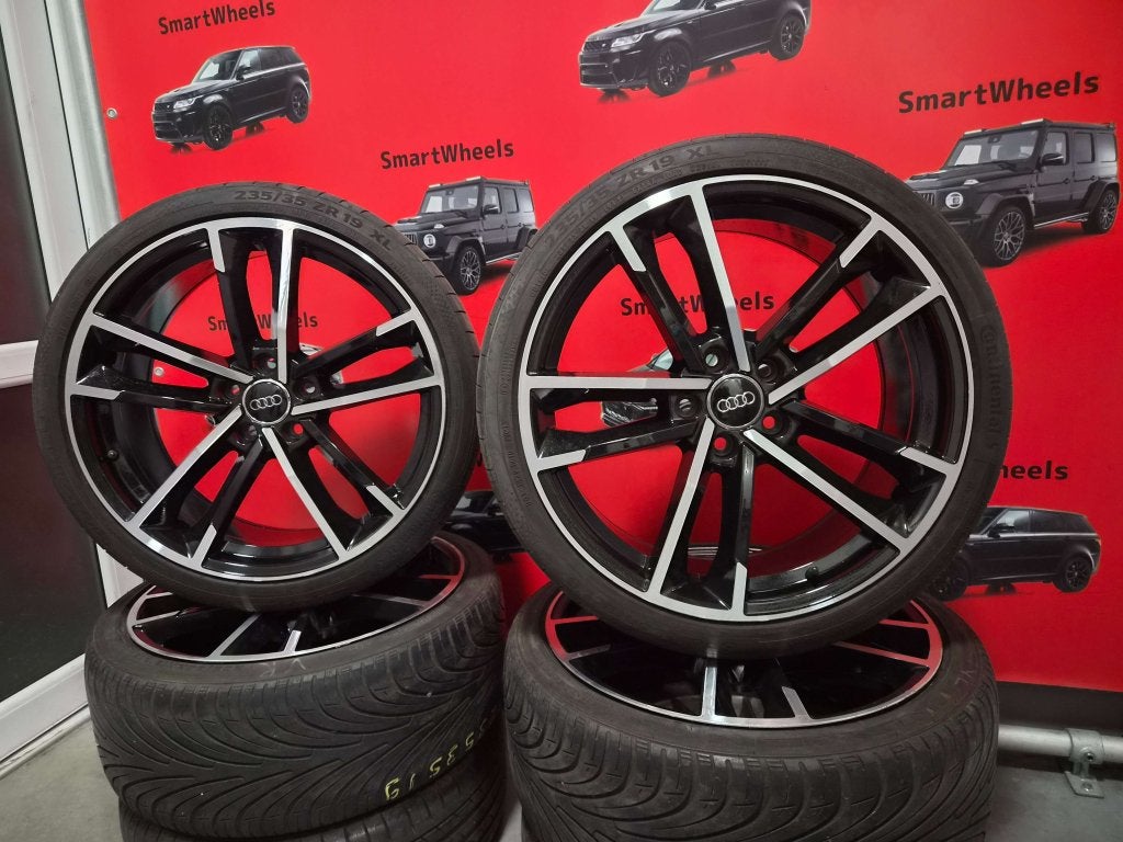 19 inch AUDI VOLKSWAGEN R-LINE GTI GTD GTE GOLF CADDY VELGEN, Banden en Velgen, Niet ingevuld, Ophalen of Verzenden, 235 mm