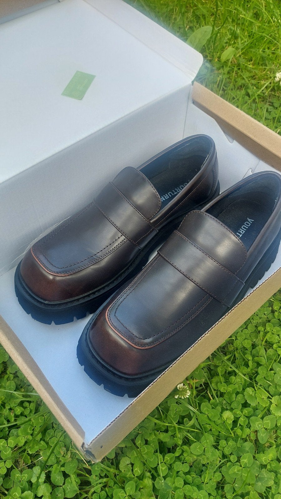 Loafers, instappers,  NIEUW in doos! Bordeauxrode gloed, Yourturn, Overige kleuren, Instappers, Nieuw