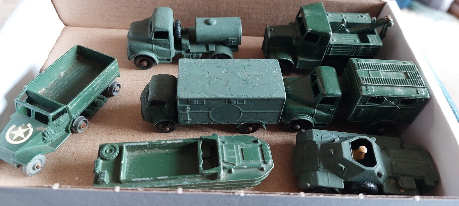 MALK 0731 DIVERSE MATCHBOX AUTO'S 1/87, Ophalen of Verzenden, Zo goed als nieuw, Bus of Vrachtwagen, Matchbox