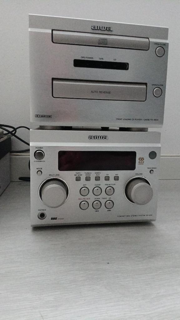 Aiwa XR-M30 Compact Disc Stereo System, Overige merken, Gebruikt, Tuner of Radio, Ophalen of Verzenden