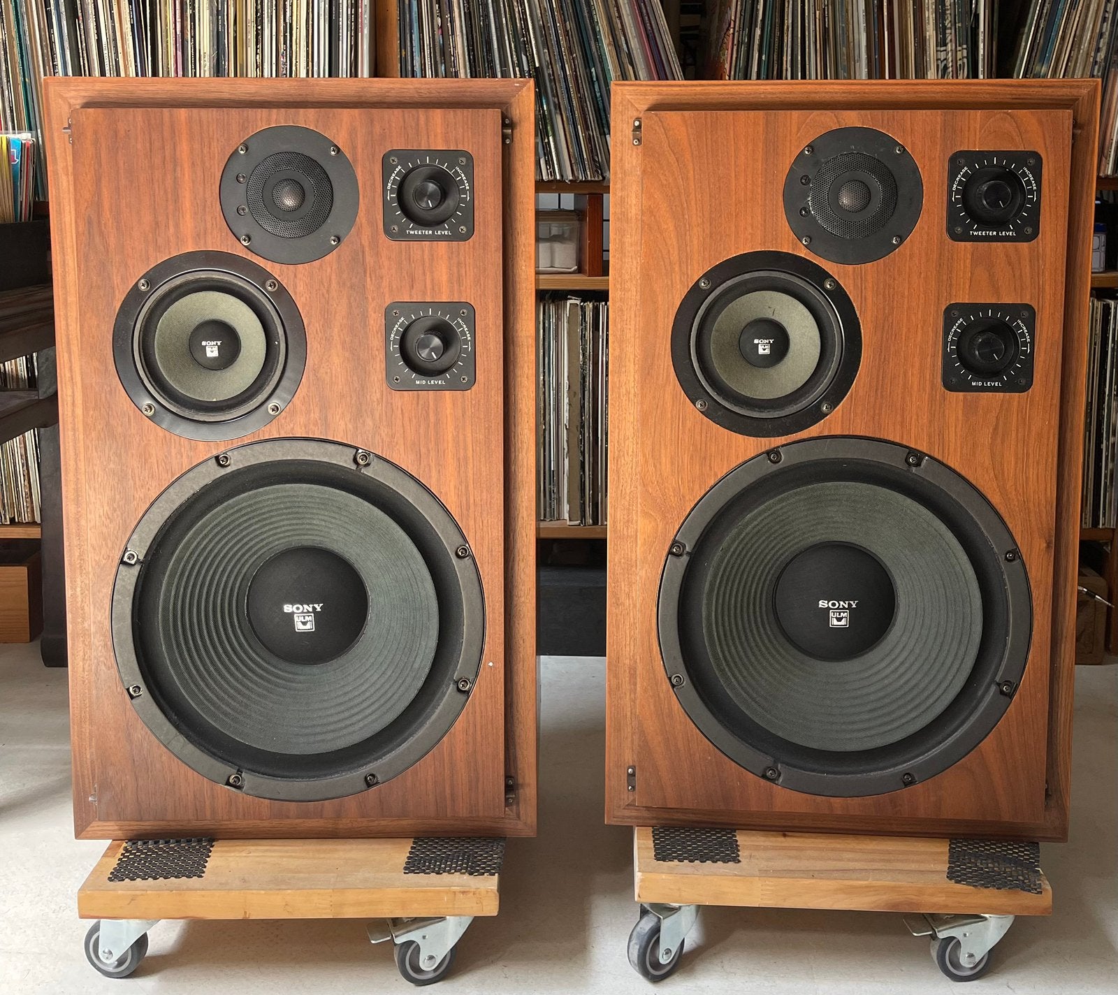 Vintage Sony SS-7300 Speakers - Krachtige Hifi Geluid, Audio, Tv en Foto, Luidsprekers, Gebruikt, Ophalen of Verzenden, Sony, 120 watt of meer