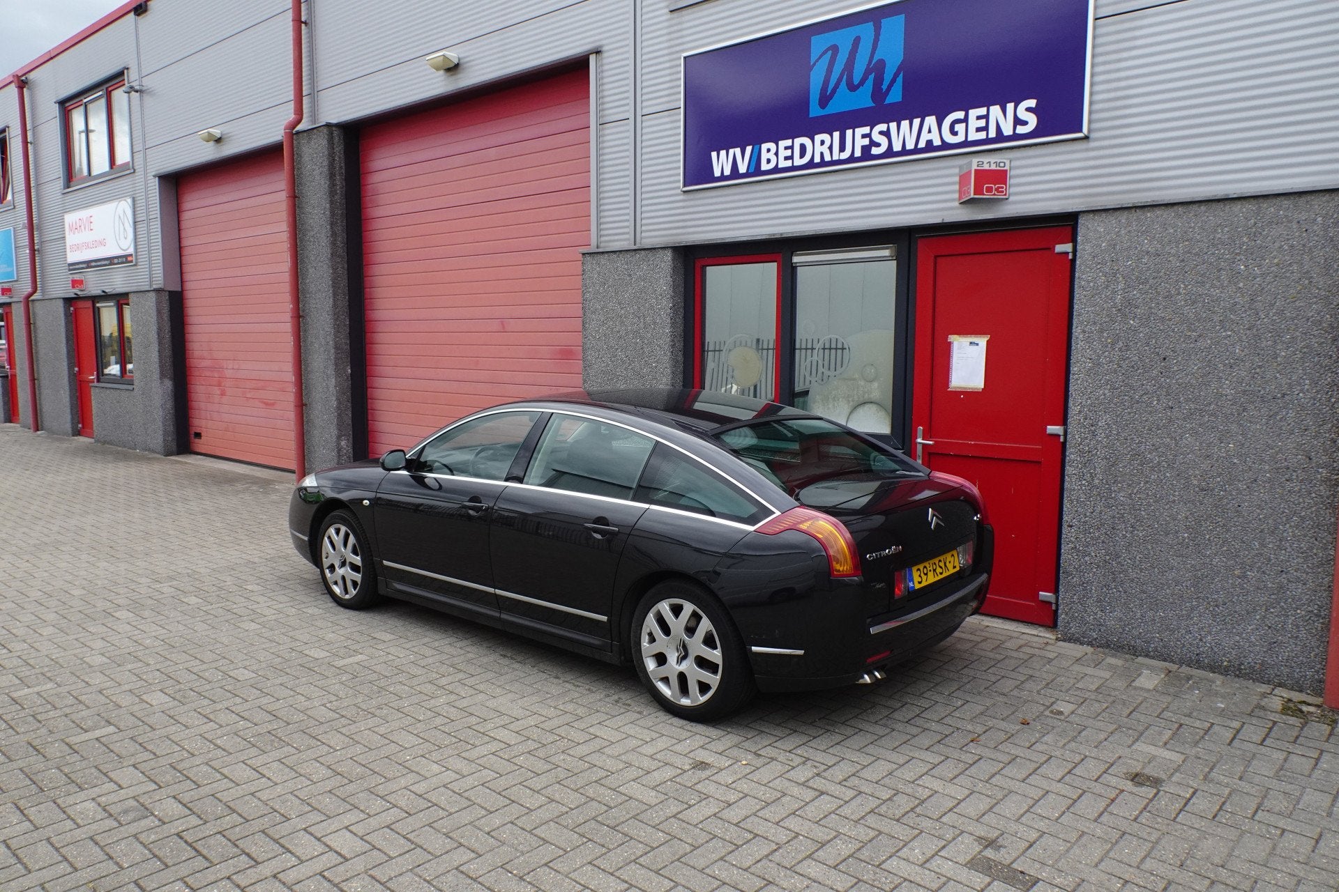 Citroën C6 2.7 HdiF V6 bom vol (bj 2007, automaat), Auto's, Gebruikt, Zwart, C6, Zwart