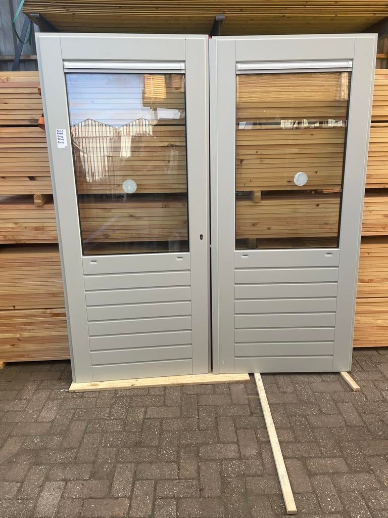 Nieuwe Dubbele deur, Ophalen, Deurkozijn, Nieuw, 150 tot 225 cm