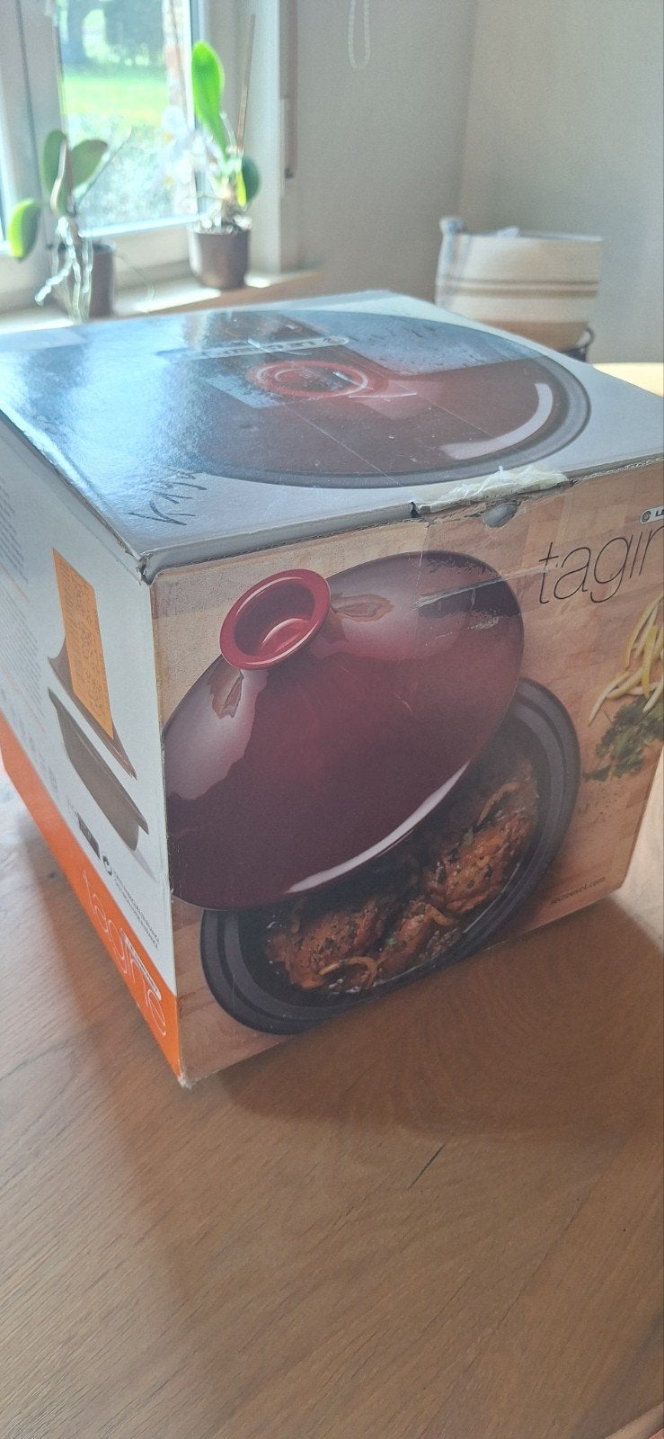 Le Creuset tajine 31cm NIEUW in de doos, Huis en Inrichting, Gietijzer, Tajine, Nieuw, Le Creuset