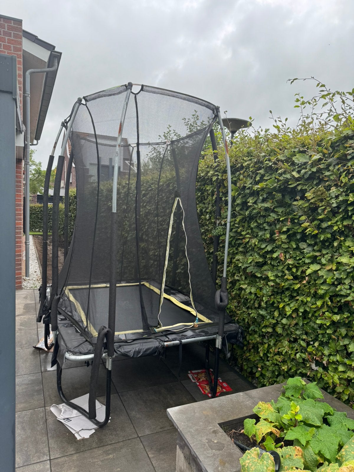 Salta trampoline 214x153 cm, Ophalen, Gebruikt