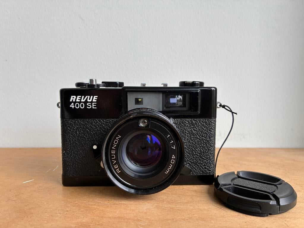 Revue 400SE Geserviced & Getest – Klaar voor gebruik, Audio, Tv en Foto, Fotocamera's Analoog, Ophalen, Zo goed als nieuw, Spiegelreflex