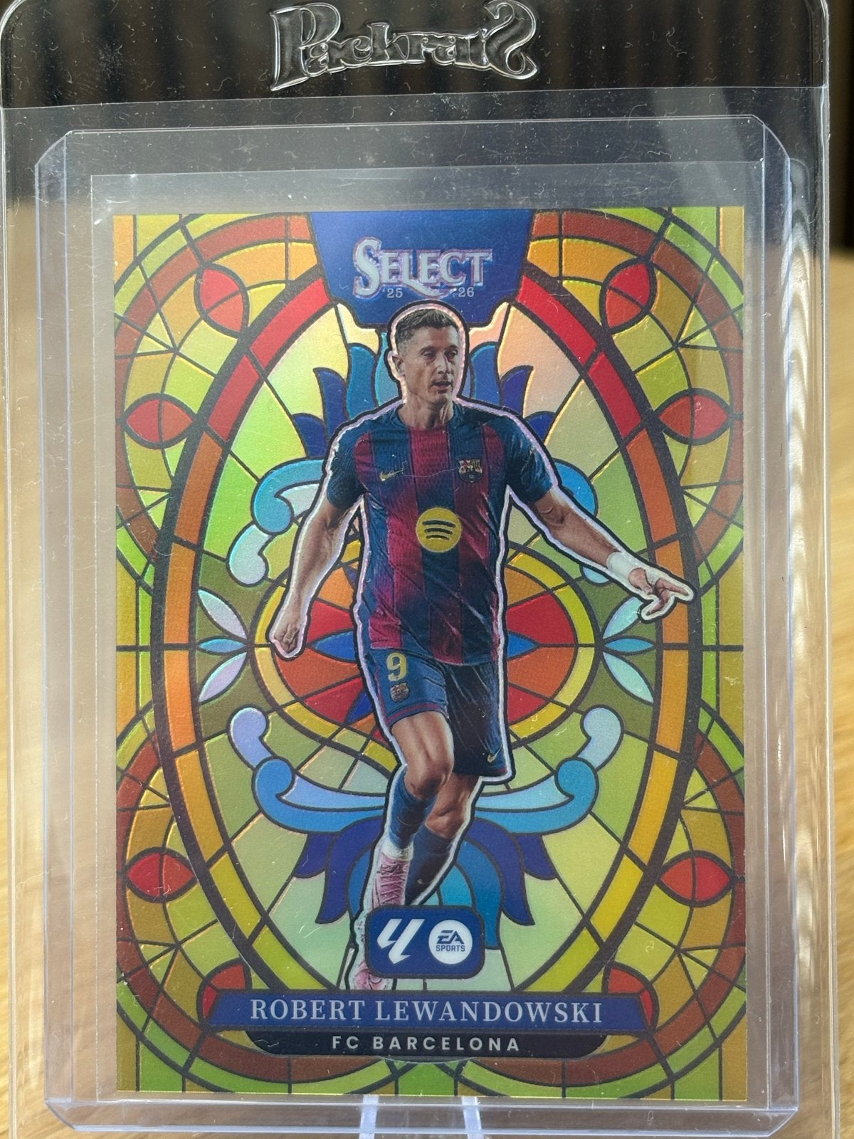 Robert Lewandowski Select Stained Glass FC Barcelona, Ophalen, Zo goed als nieuw, Buitenlandse clubs, Spelerskaart