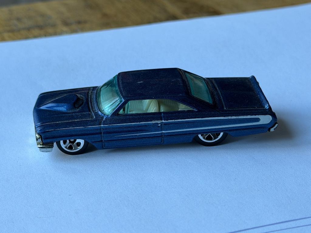 Hot Wheels auto, Ford Galaxie 500 Custom 1964, Ophalen of Verzenden, Gebruikt, Handmatig, Hot Wheels