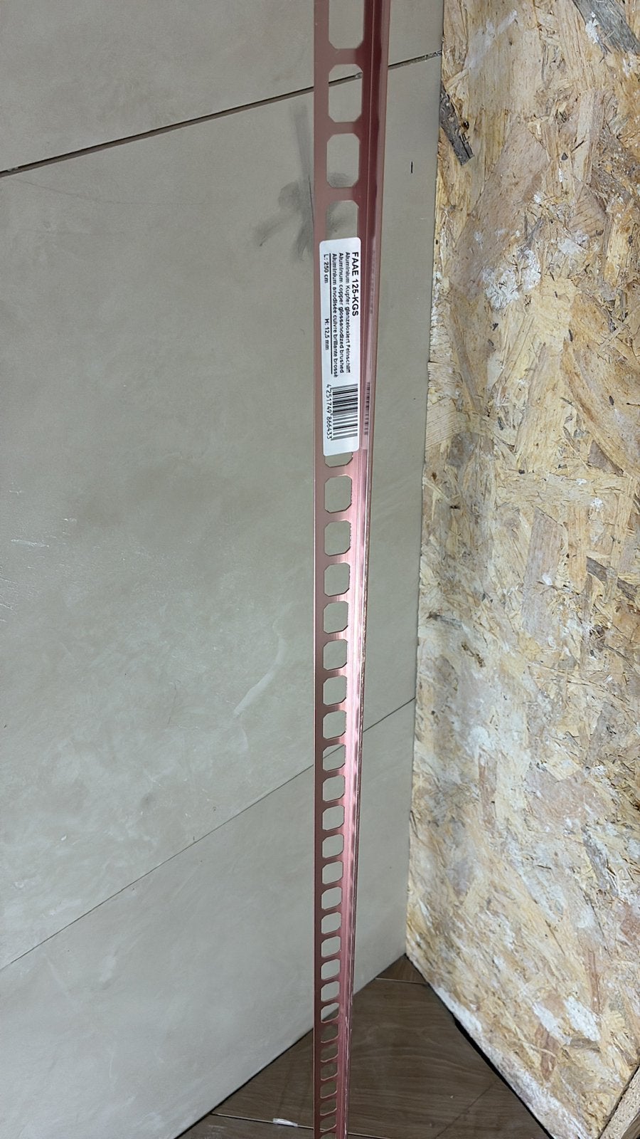 Tegelprofiel Haaks Aluminium Koper, Ophalen of Verzenden, Nieuw