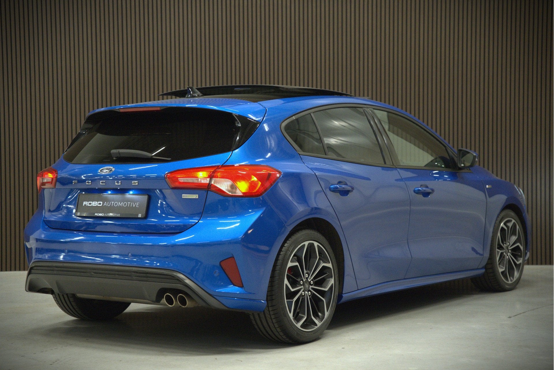 Ford Focus 1.0 EcoBoost ST Line Business | Panoramadak | Ban, Gebruikt, Euro 6, Blauw, Bedrijf