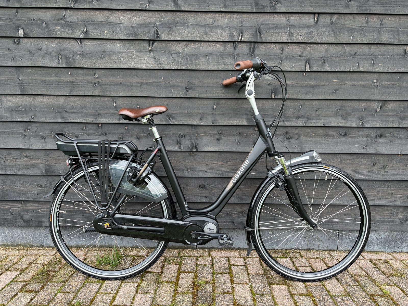 Gazelle Orange C7+HMB/Bosch Middenmotor/4800KM/400WH/ZGAN!!, Fietsen en Brommers, Elektrische fietsen, Ophalen, Zo goed als nieuw