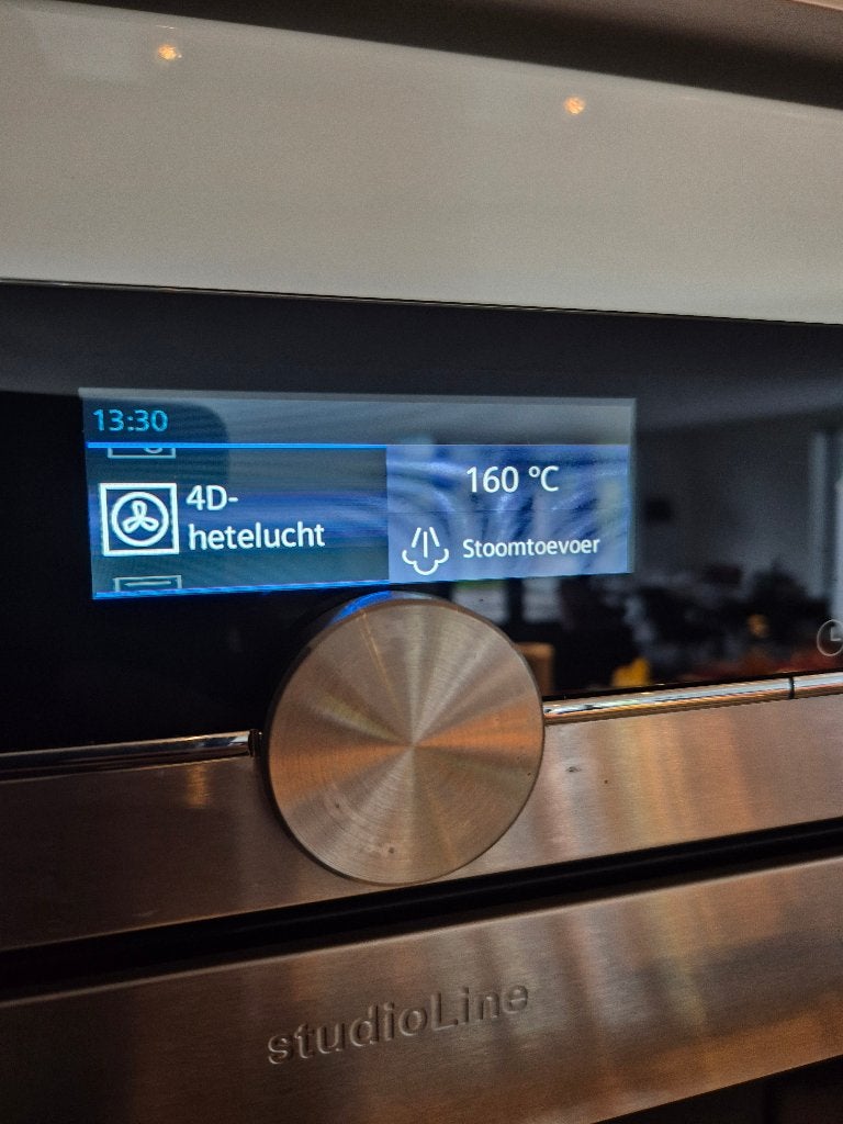 Siemens Studioline combi-stoomoven, Ophalen, 45 tot 50 cm, Siemens, Inbouw