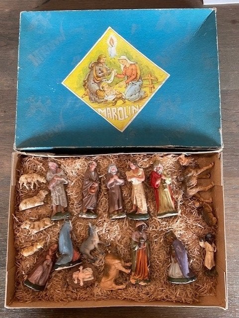 Kerstgroep van Marolin, Diversen, Kerst, Ophalen of Verzenden, Gebruikt