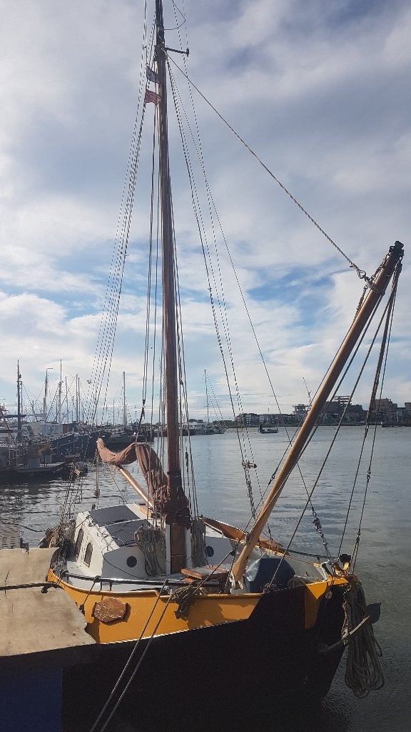 zeeschouw varend erfgoed, Watersport en Boten, Ophalen, Staal, Diesel, Accu's