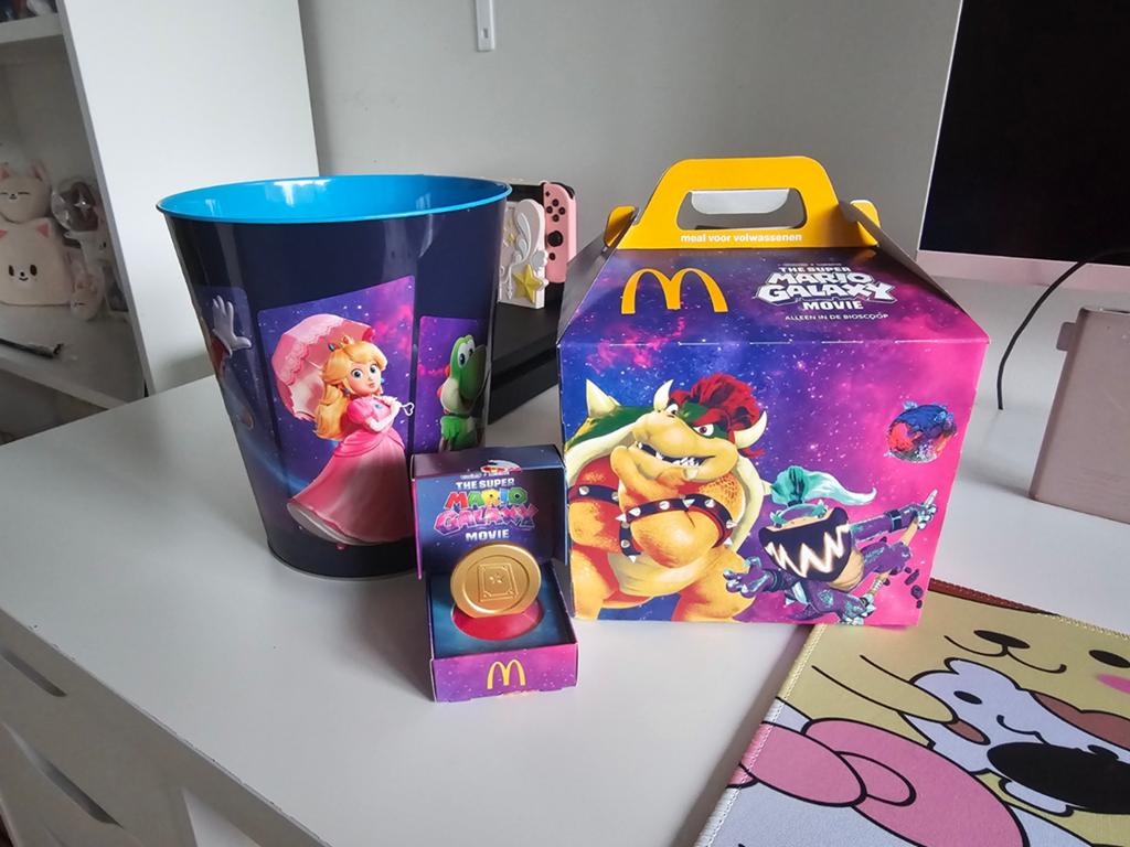 Super Mario Movie  Set, Ophalen of Verzenden, Zo goed als nieuw, Jongen of Meisje