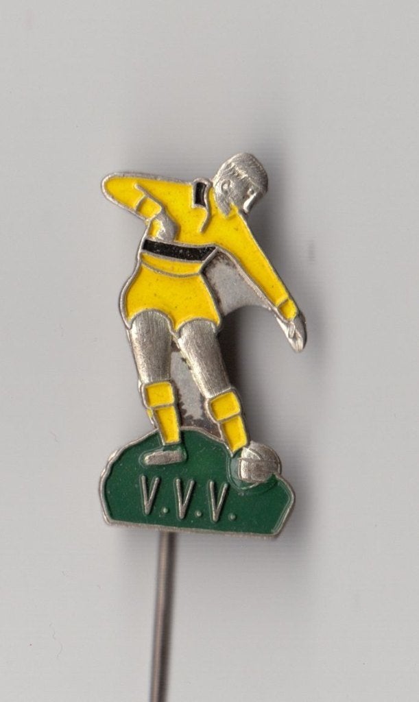 Voetbal VVV Venlo speldje, Verzamelen, Speldjes, Pins en Buttons, Gebruikt, Speldje of Pin, Overige onderwerpen, Ophalen of Verzenden