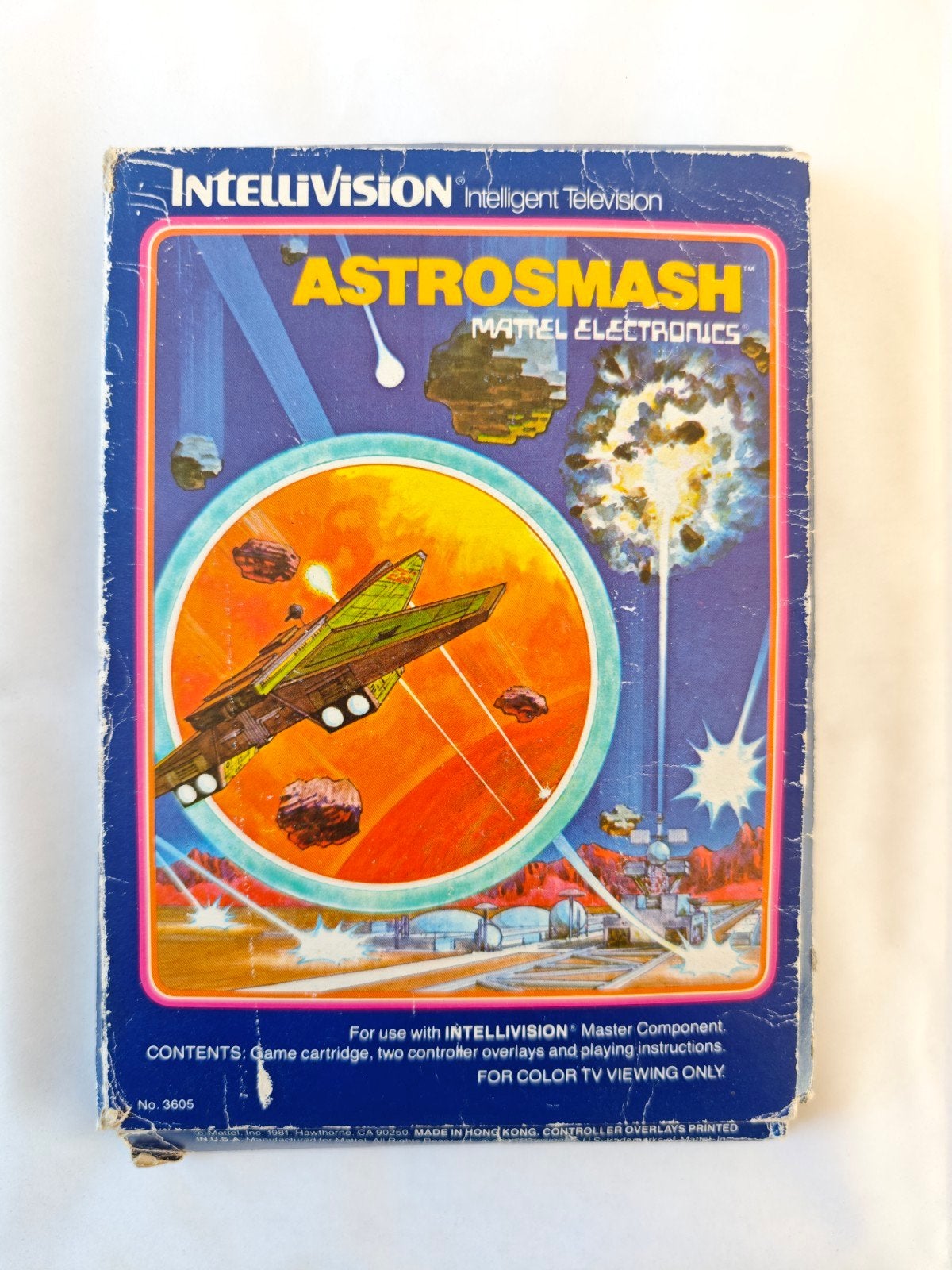 Vintage Astrosmash videogame 1981, Ophalen of Verzenden, Gebruikt