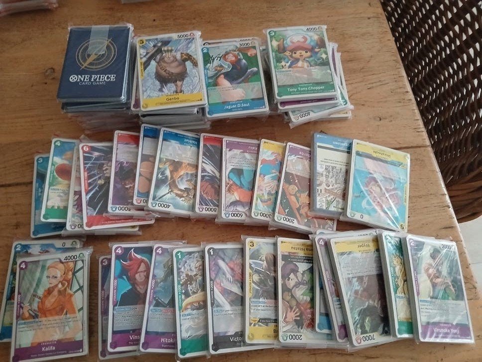 Bulk One Piece Speelkaarten, Ophalen of Verzenden, Gebruikt, Meerdere kaarten