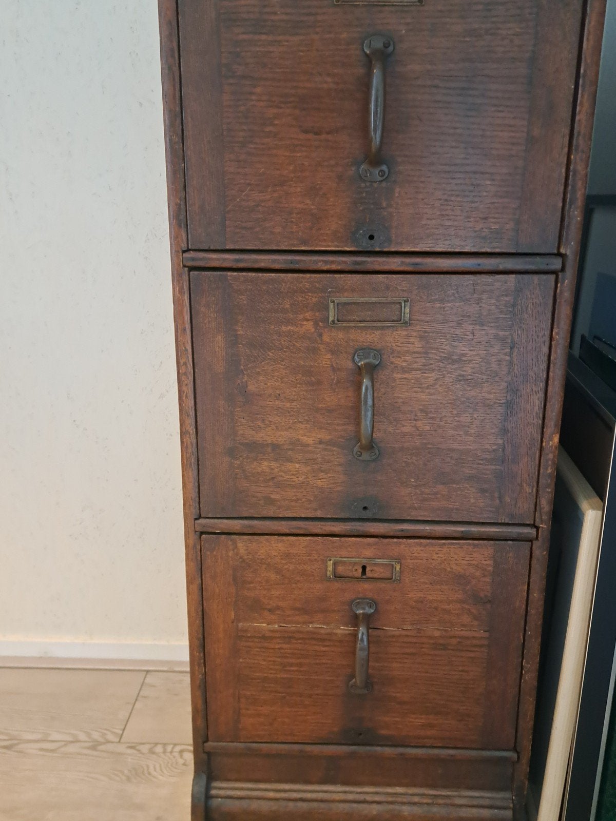 Antieke archiefkast, ladenkast,  dossierkast, Ophalen