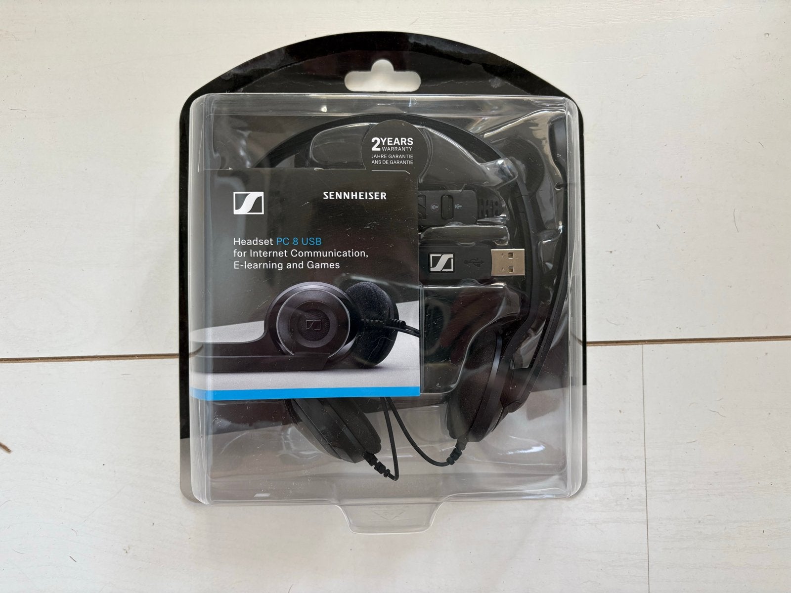 Sennheiser PC 8 USB Headset voor internetcommunicatie, Sennheiser, Nieuw, Ophalen of Verzenden, Over-ear